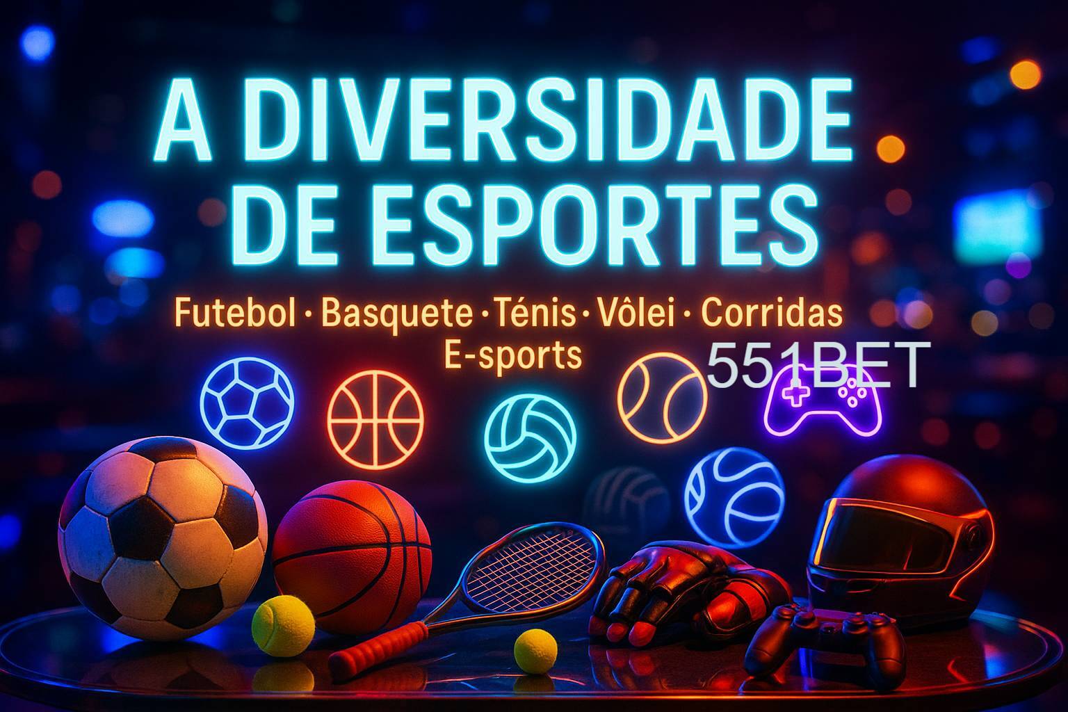 Variedade de Esportes
